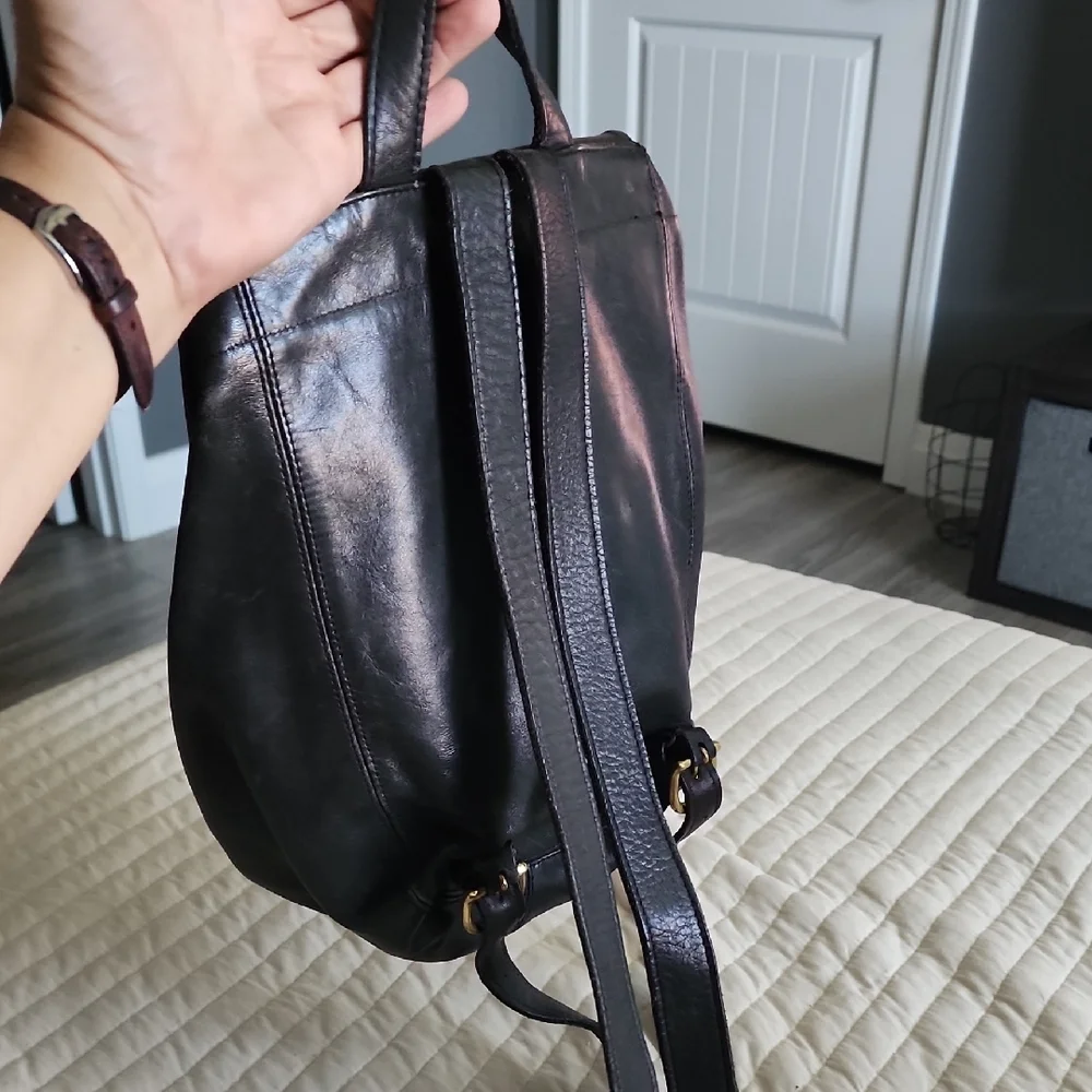 90's Vintage Coach Soho Buckle Backpack - Picture 3 of 6